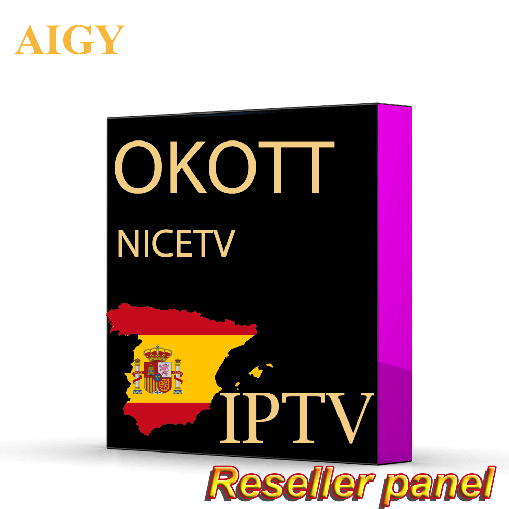 OKOTT NiceTV IPTV panel credits reseller m3u xtream Spain Portugal Germany Poland France Italy Arabic Brazil All Over World